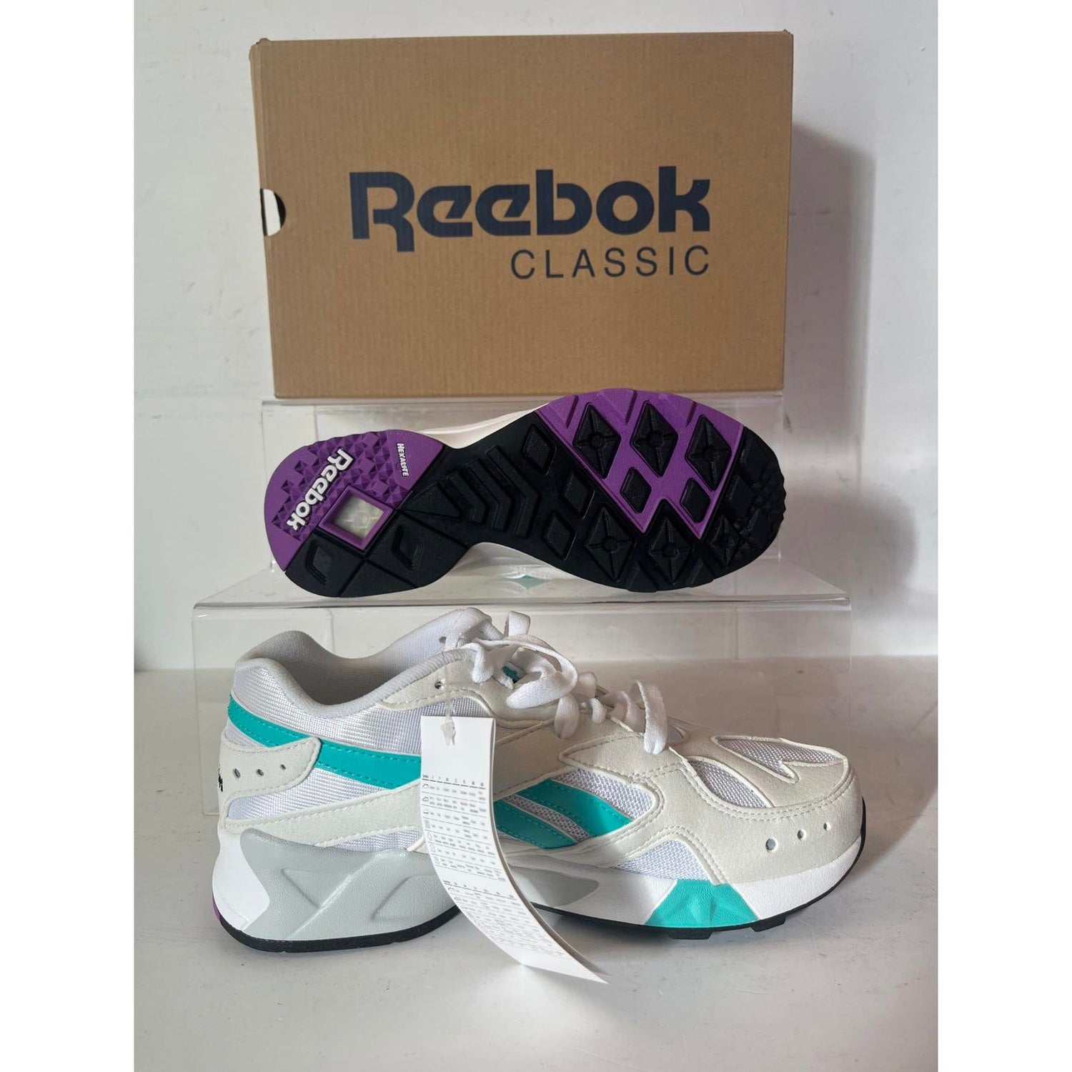 Reebok Womens Aztec Running Gym Trainers RRP £75 UK 3