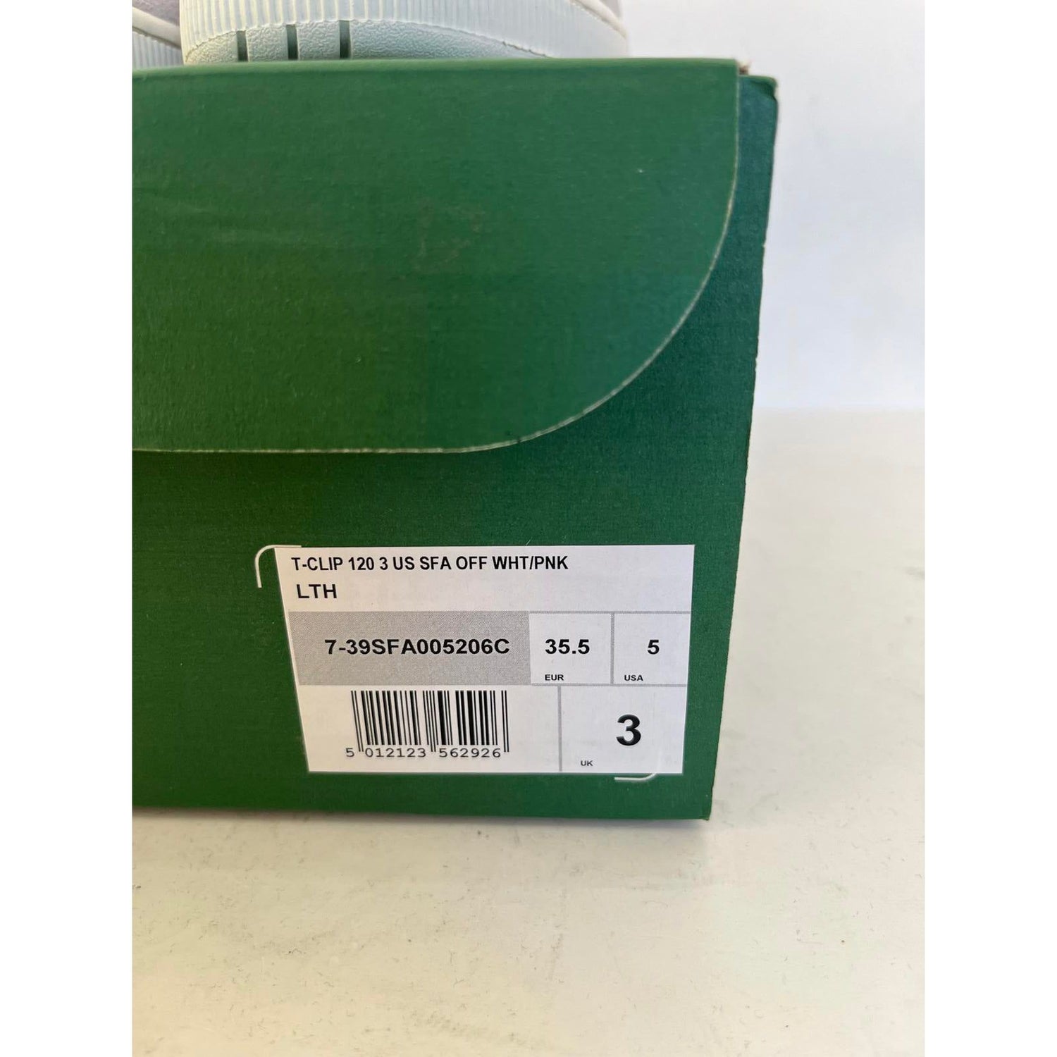 Lacoste Womens T-Clip Leather Womens Casual Trainers RRP £90 Size 3