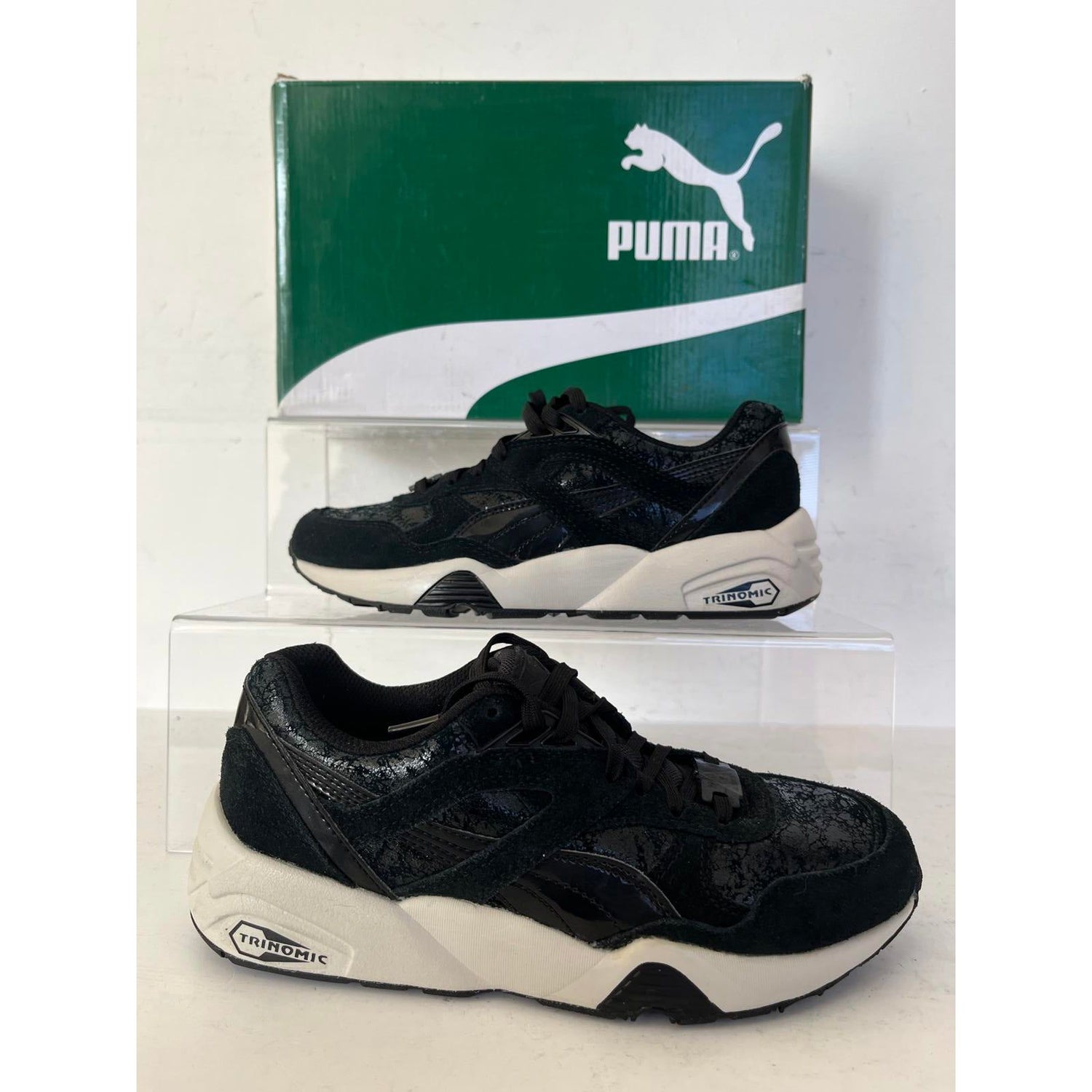 Puma Womens R698 ELEM Suede Casual Fashio Trainers RRP £80 UK 3