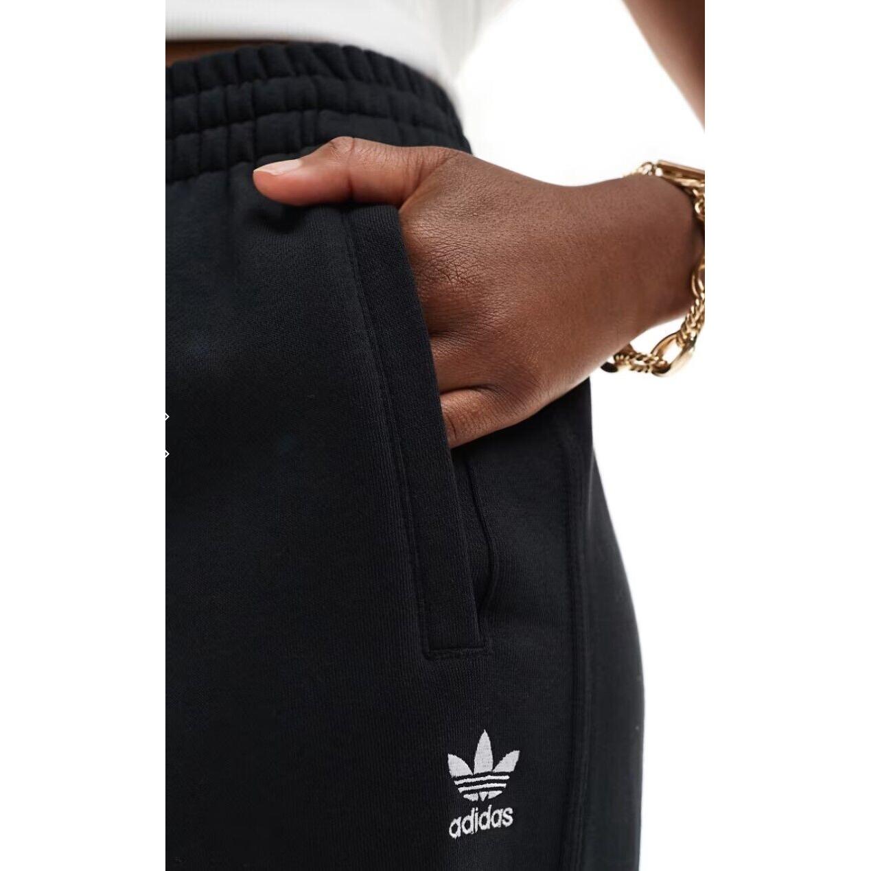 Adidas Originals Womens Fleece joggers jog pants Black RRP £45