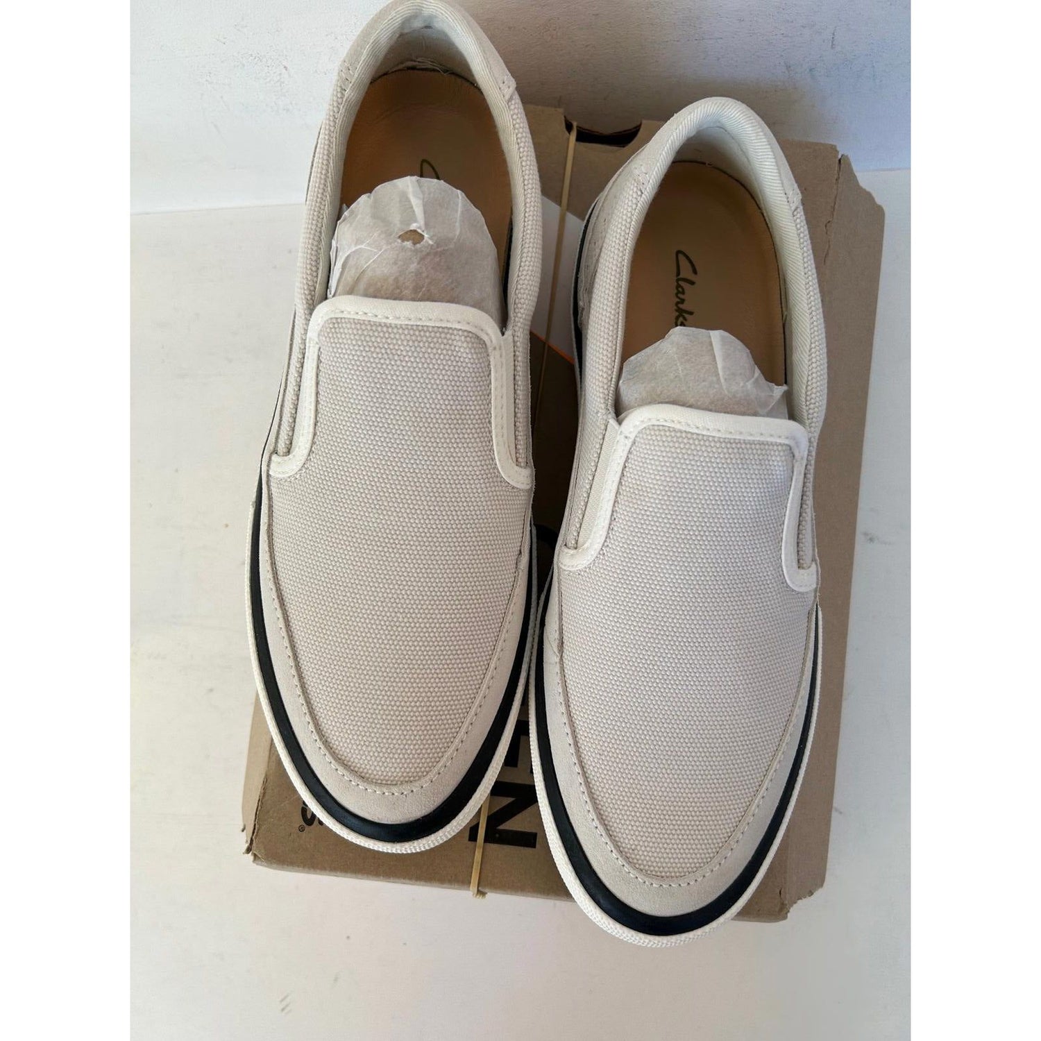 Clarks Womens slip-ons Canvas Pumps RRP £60 UK 5