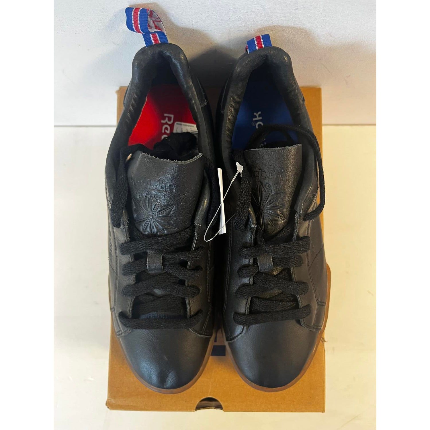 Reebok NPC Gum Black Womens Trainers UK Size 4.5