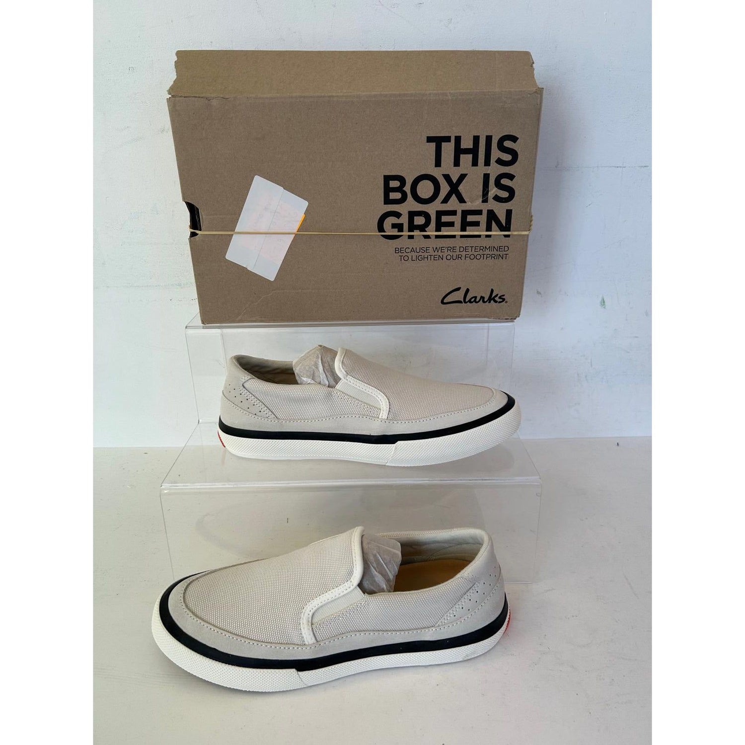 Clarks Womens slip-ons Canvas Pumps RRP £60 UK 5
